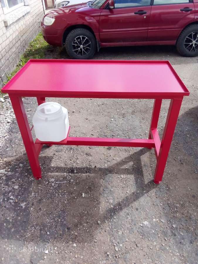 Perforuota sienele,metaliniai darbastaliai baldai - nuotraukos Nr. 18