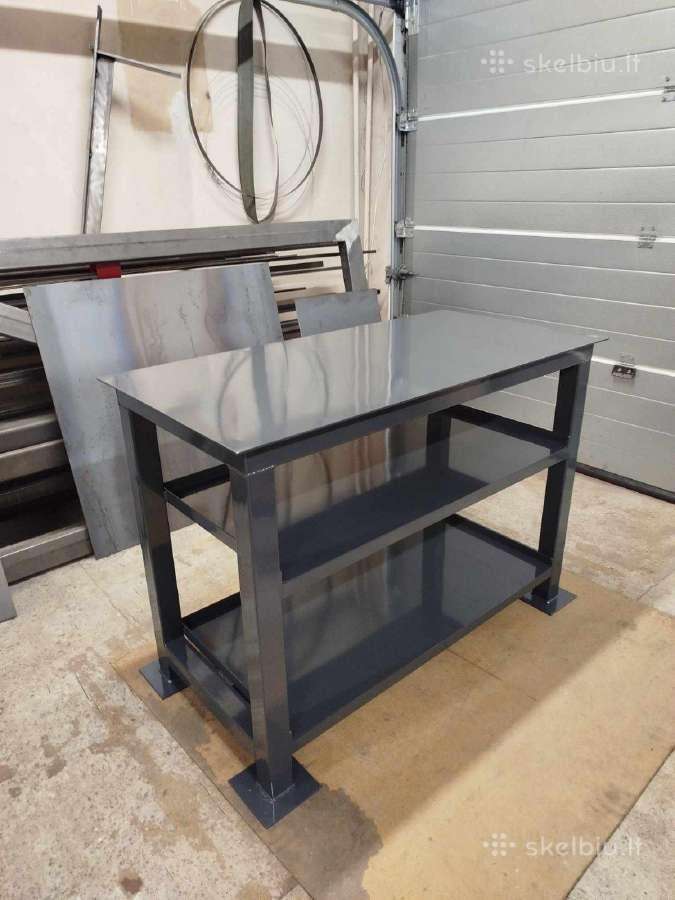Perforuota sienele,metaliniai darbastaliai baldai - nuotraukos Nr. 17