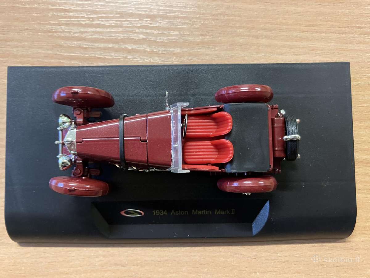 1934 Aston Martin Mark II modeliukas 1:32 - nuotraukos Nr. 3