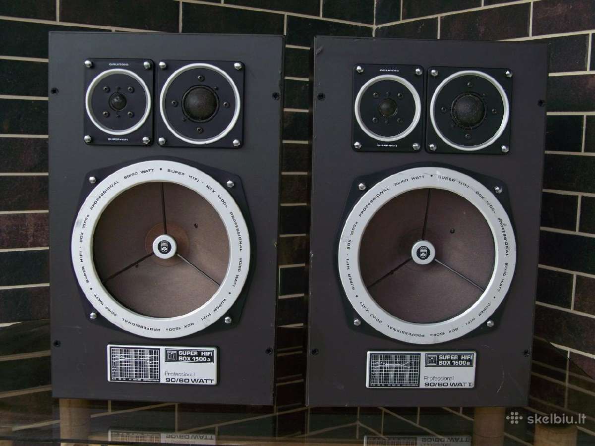 Tandberg. Canton fonum 200. Jbl. Grundig box. - nuotraukos Nr. 25