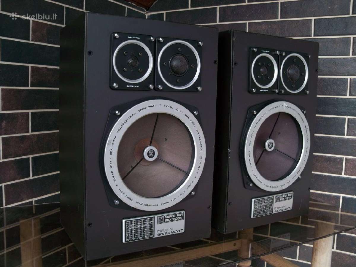Tandberg. Canton fonum 200. Jbl. Grundig box. - nuotraukos Nr. 26