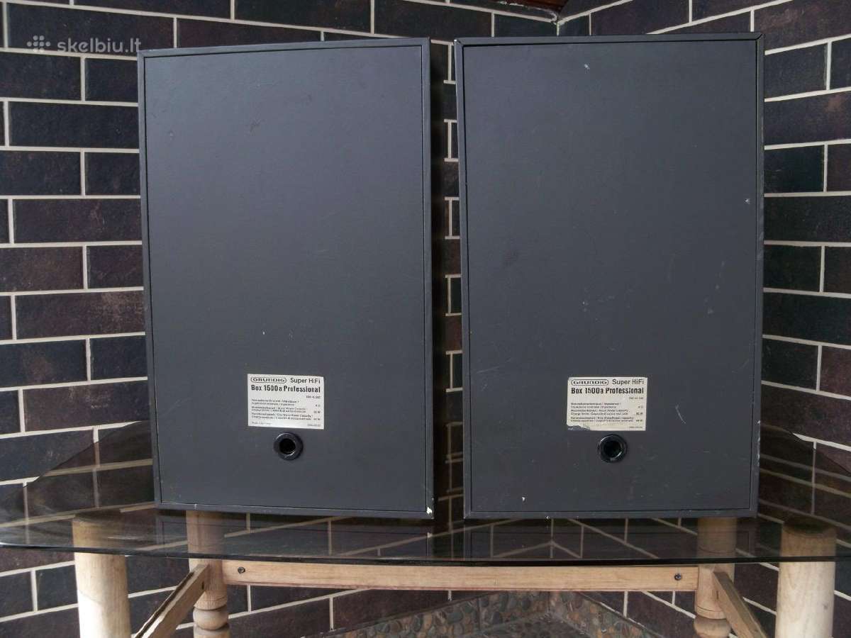 Tandberg. Canton fonum 200. Jbl. Grundig box. - nuotraukos Nr. 29