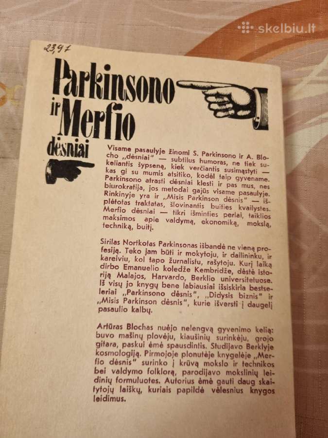 Parkinsono ir Merfio dėsniai - nuotraukos Nr. 5