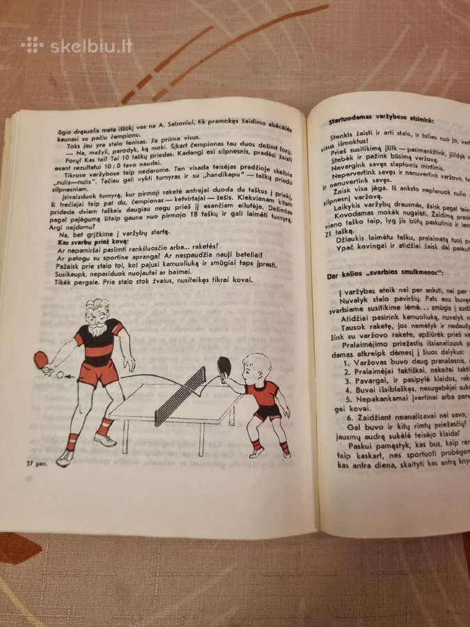 Žaidžiame stalo tenisą - nuotraukos Nr. 6