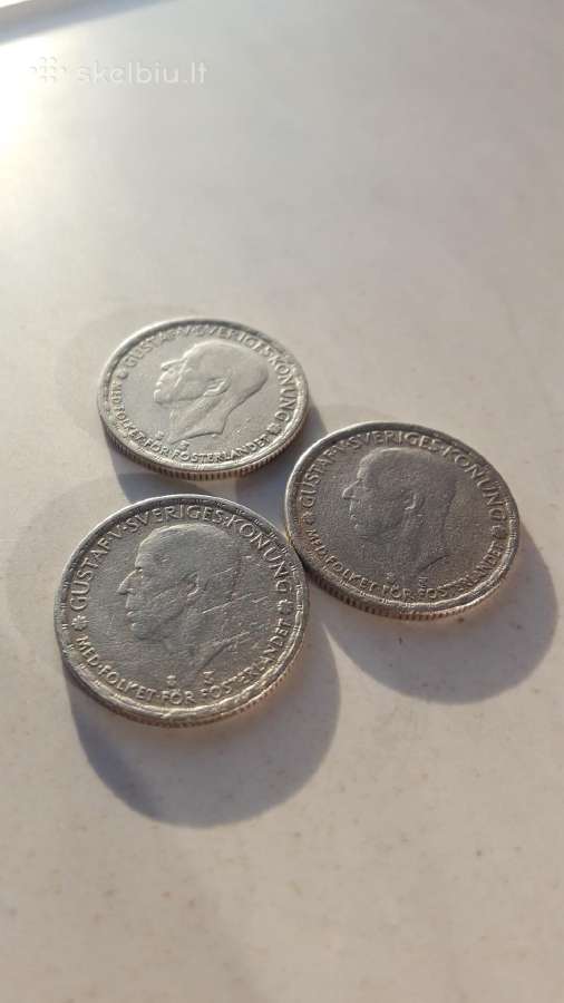 Švediškos sidabrinės monetos