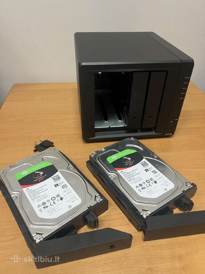 Synology Ds920+ ir 2 x 4tb Ironwolf Nas diskai - Skelbiu.lt