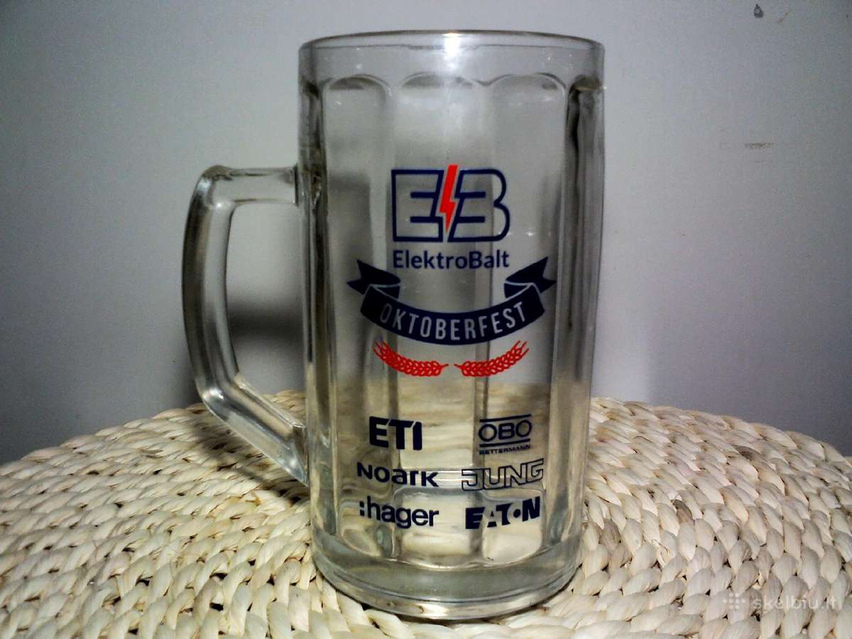 Alaus oktoberfest bokalas 0,5 L