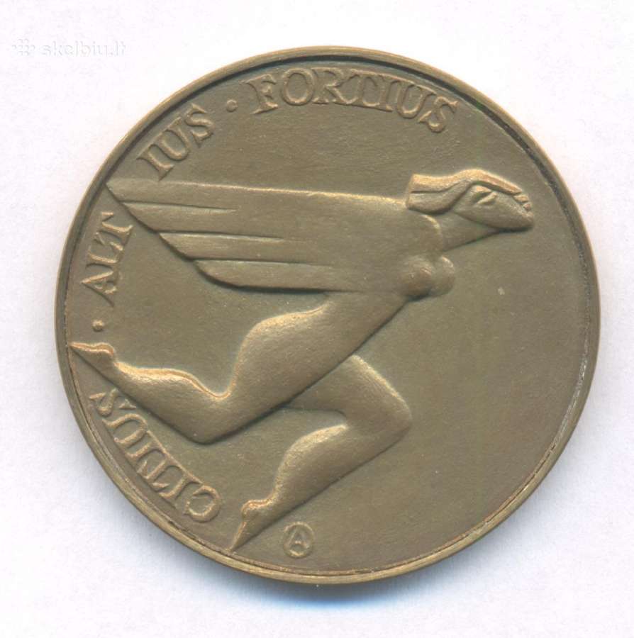 Už nuopelnus Lietuvos Lengvajai Atletikai medalis