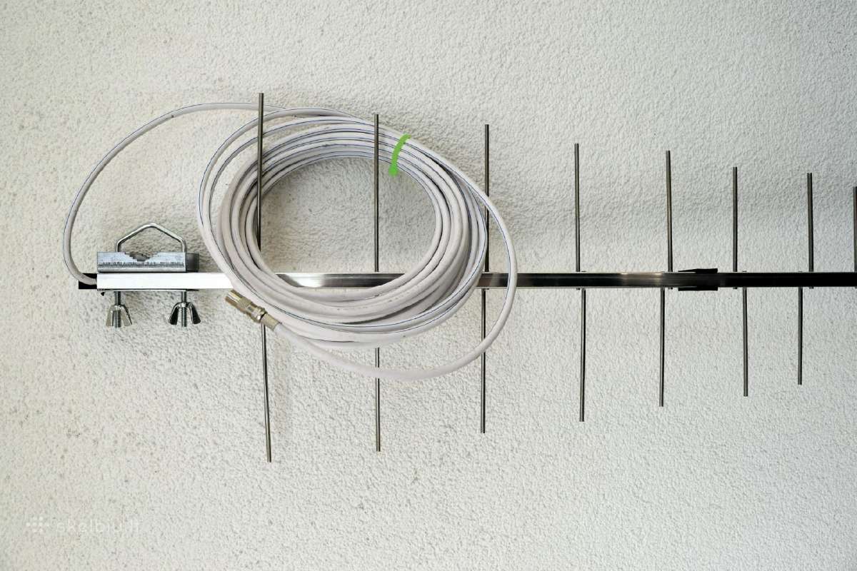Parduodama paruošta naudojimui TV antena