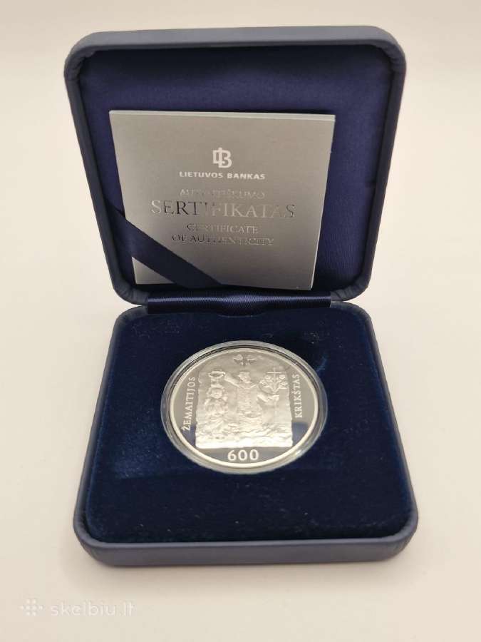 50 Litų, 2013 m., "Žemaitijos krikštas"