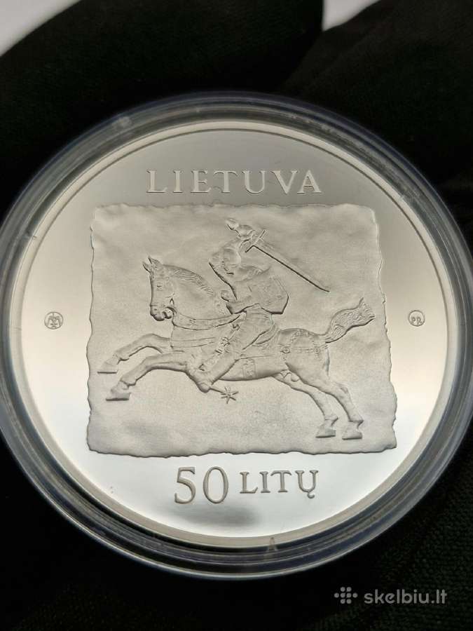 50 Litų, 2013 m., "Žemaitijos krikštas" - nuotraukos Nr. 3