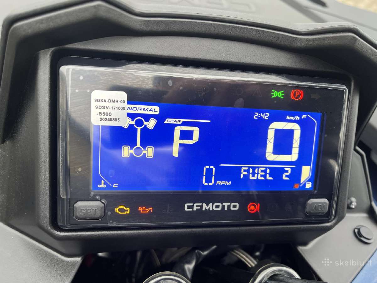 Keturratis Cfmoto Cforce 625 Touring Nauja spalva! - nuotraukos Nr. 19