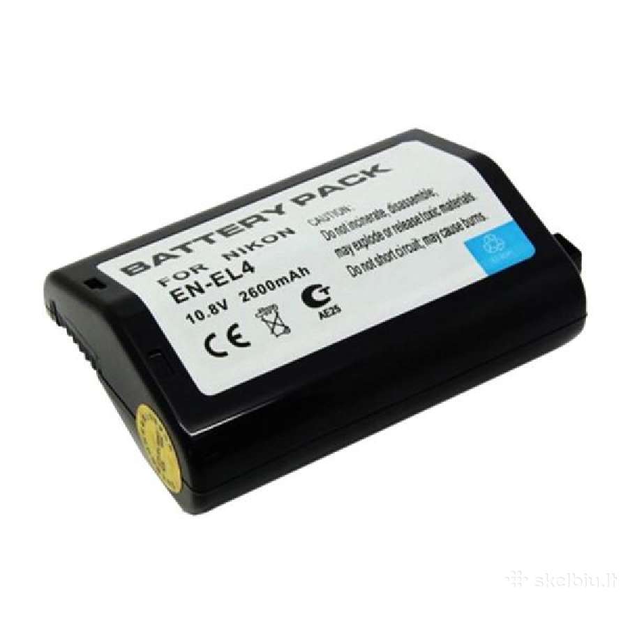 Nikon Li-ion akumuliatorius En-el4 (2600 mah)