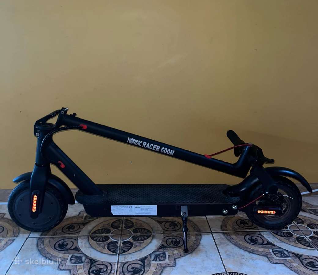 Elektrinis paspirtukas Nordic Racer 600n - nuotraukos Nr. 3