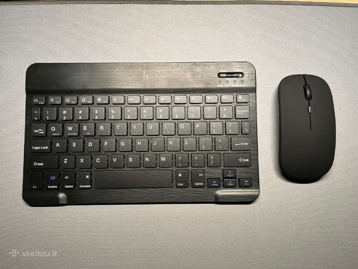 Bluetooth klaviatūra ir pelė