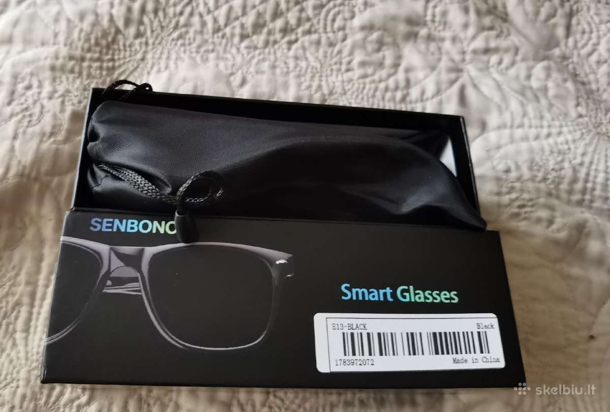 Išmanus akiniai bluetooth laisvu ranku