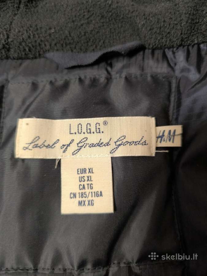 Šilta H&m vyriška striukė XXL dydžio - nuotraukos Nr. 3