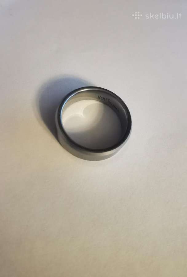 Volframo tungsten vyriškas žiedas - nuotraukos Nr. 7