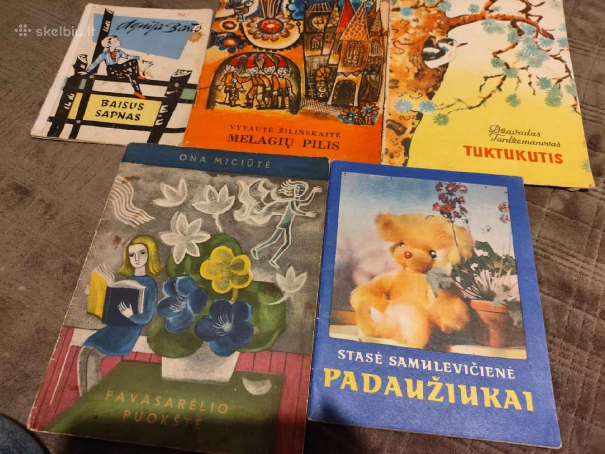 Įvairios vaikiškos senesnio leidimo knygutės - nuotraukos Nr. 2