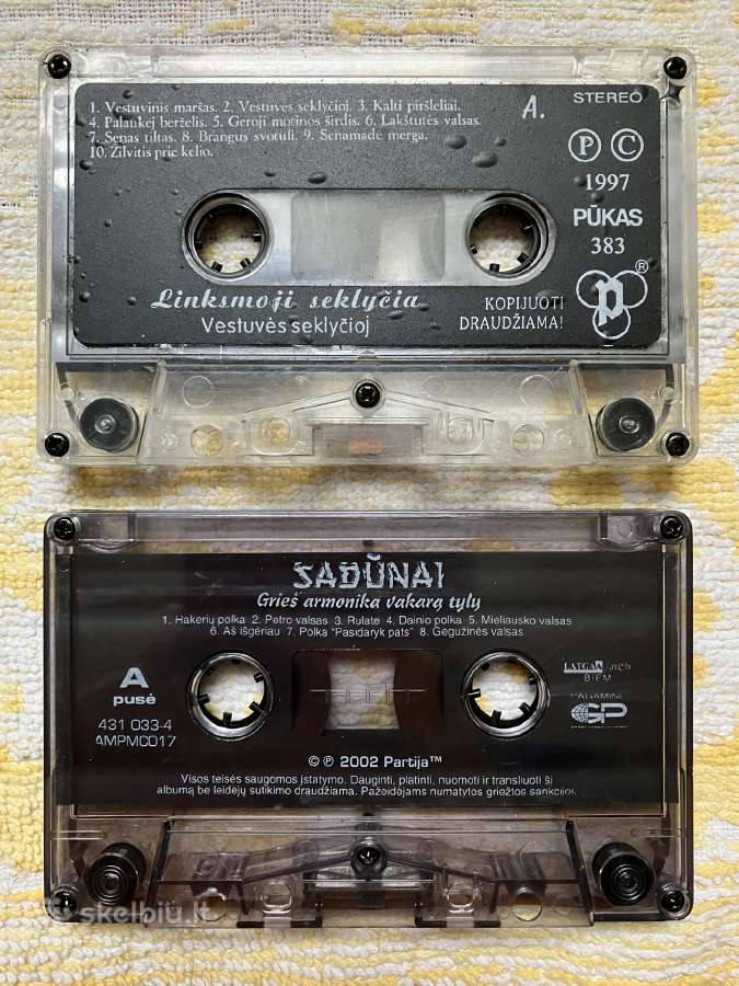 Kapelų garso kasetės - nuotraukos Nr. 3