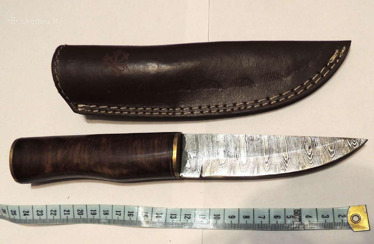 Damasko plieno vienetiniai peiliai,kirvukai ir kt. - nuotraukos Nr. 6