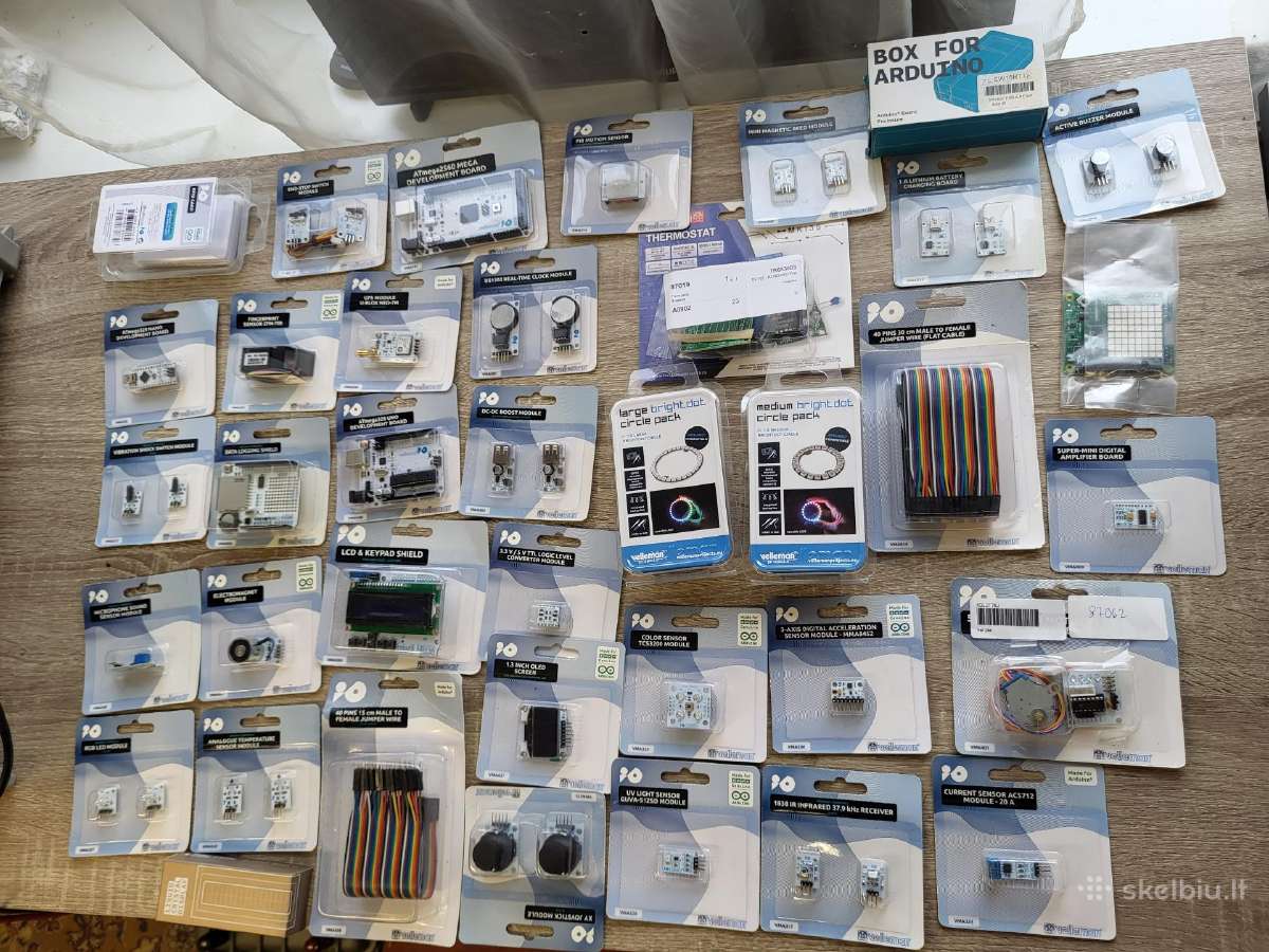 Arduino detalės, moduliai - nuotraukos Nr. 2