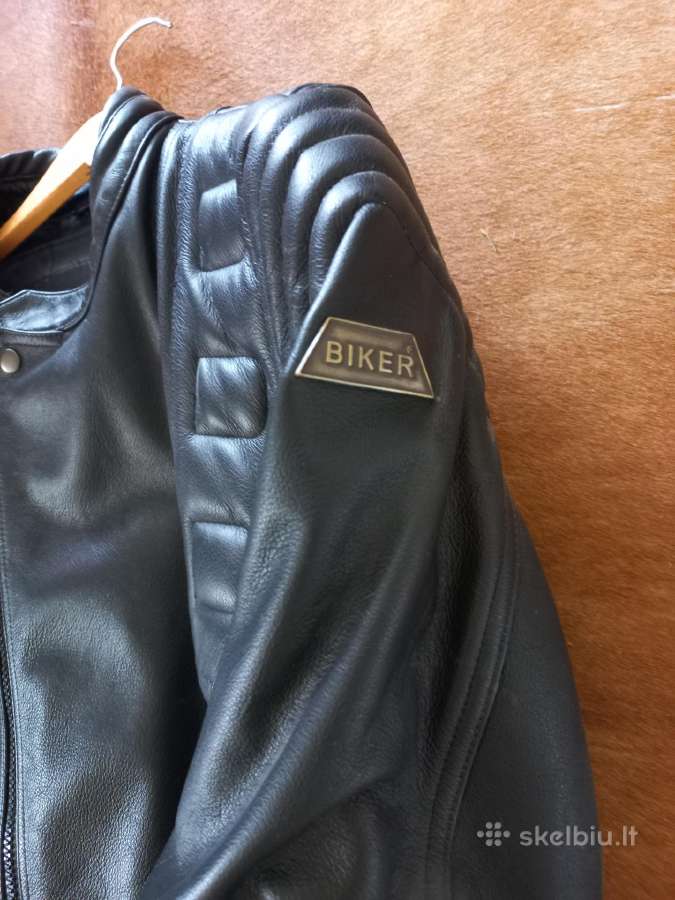 Odinė Biker striukė - nuotraukos Nr. 3