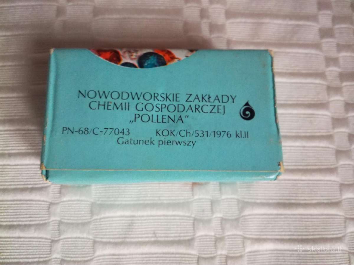 Vintažiniai apie 40 metų turintys kvapnūs muilai - nuotraukos Nr. 14