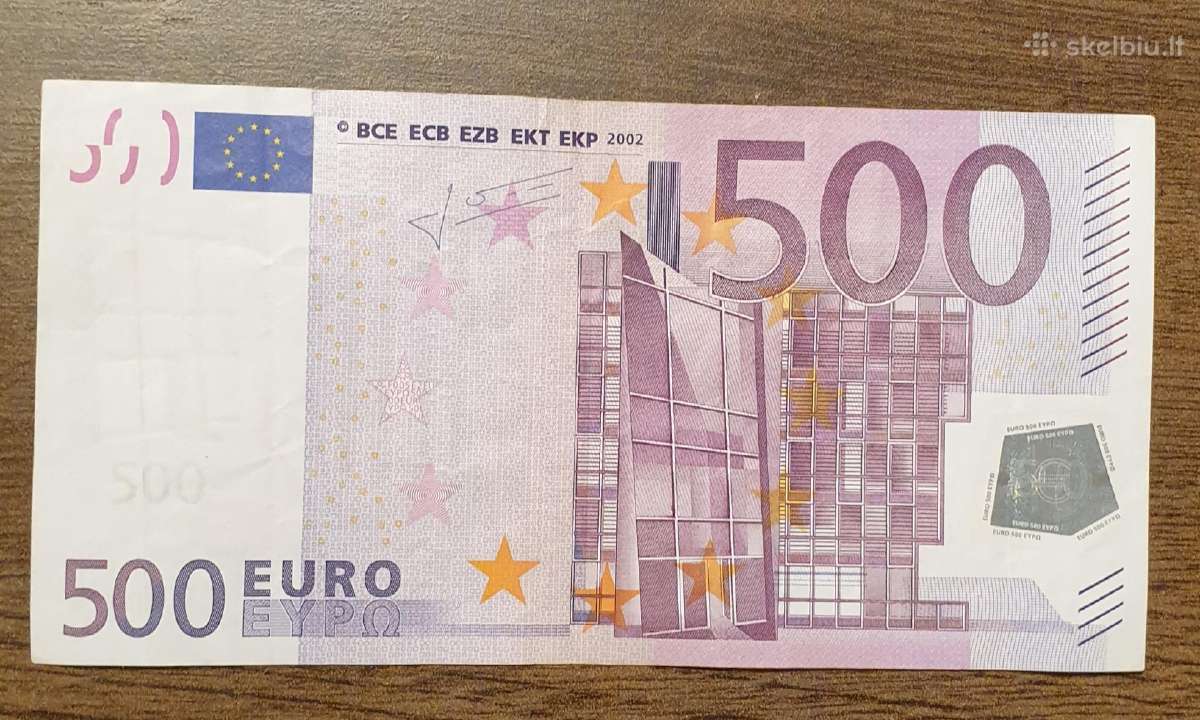 500 eurų - nuotraukos Nr. 2