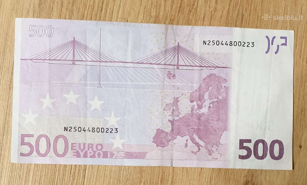 500 eurų - nuotraukos Nr. 3
