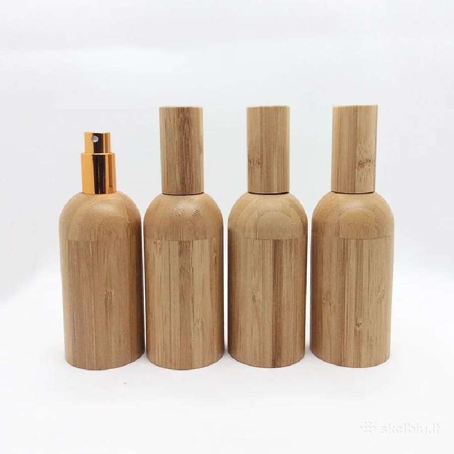 100ml purškiami bambuko buteliukai