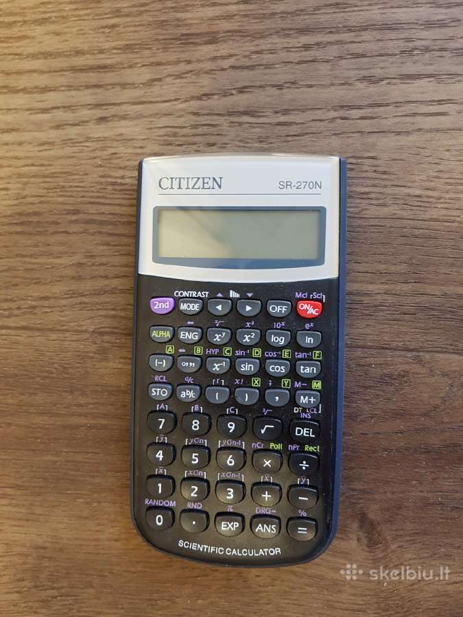 Kalkuliatorius Citizen Sr-270n