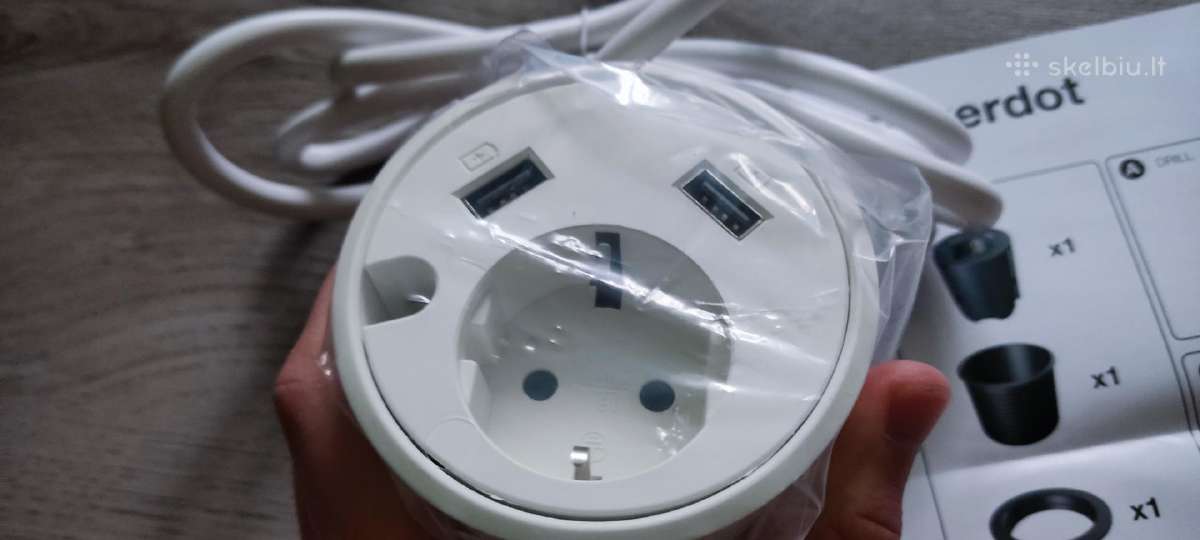 Powerdot 14 rozetė stalui