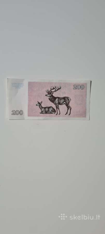 200 talonų, 1993 m. - nuotraukos Nr. 2