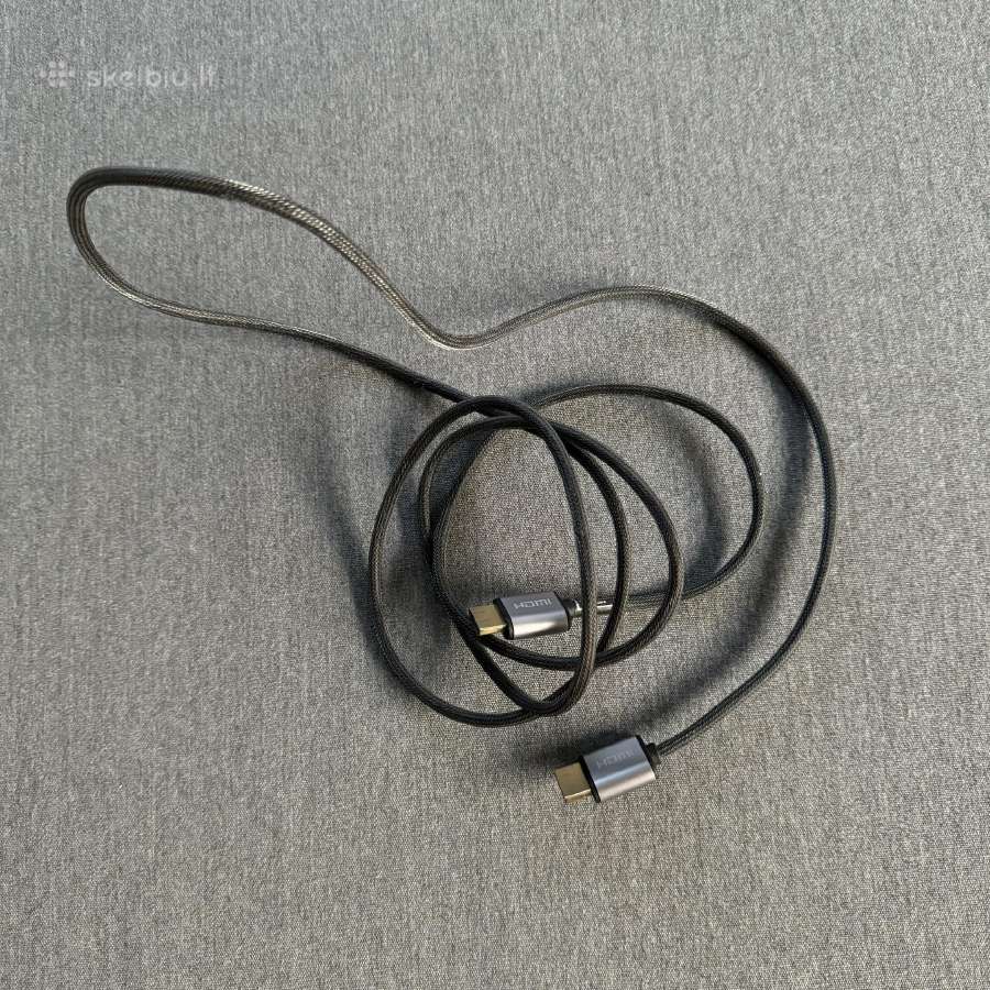 Kabelis Hdmi-hdmi kištukai 1,80 m, 1 vnt. - nuotraukos Nr. 2