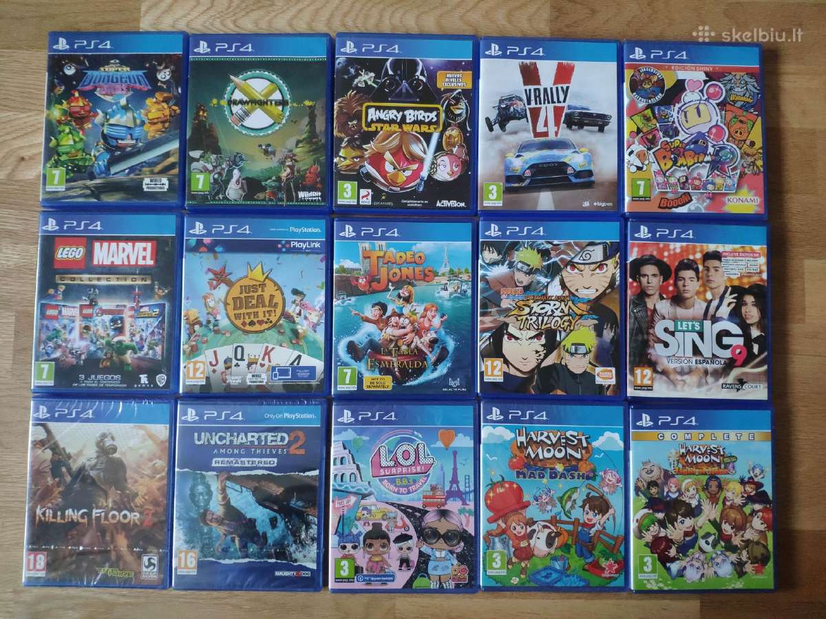 Playstation 4 -5 zaidimai, nauji, naudoti. - nuotraukos Nr. 3
