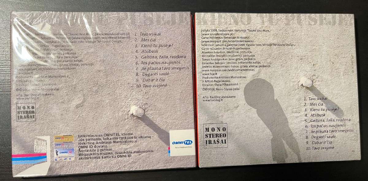 Foje ir Andrius Mamontovas CD - nuotraukos Nr. 8
