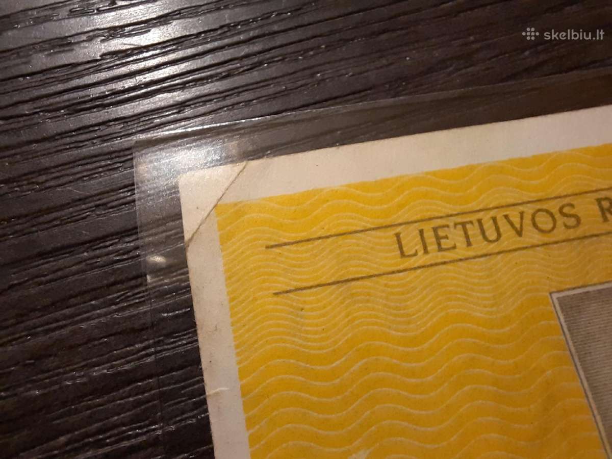 0.10 talonų 1991 - Be serijos numerio - Retas - nuotraukos Nr. 4