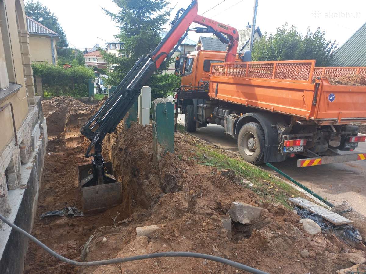 Savivartis su Kaušu,euro 5 ,4x4 ilga strėle 10m - nuotraukos Nr. 5