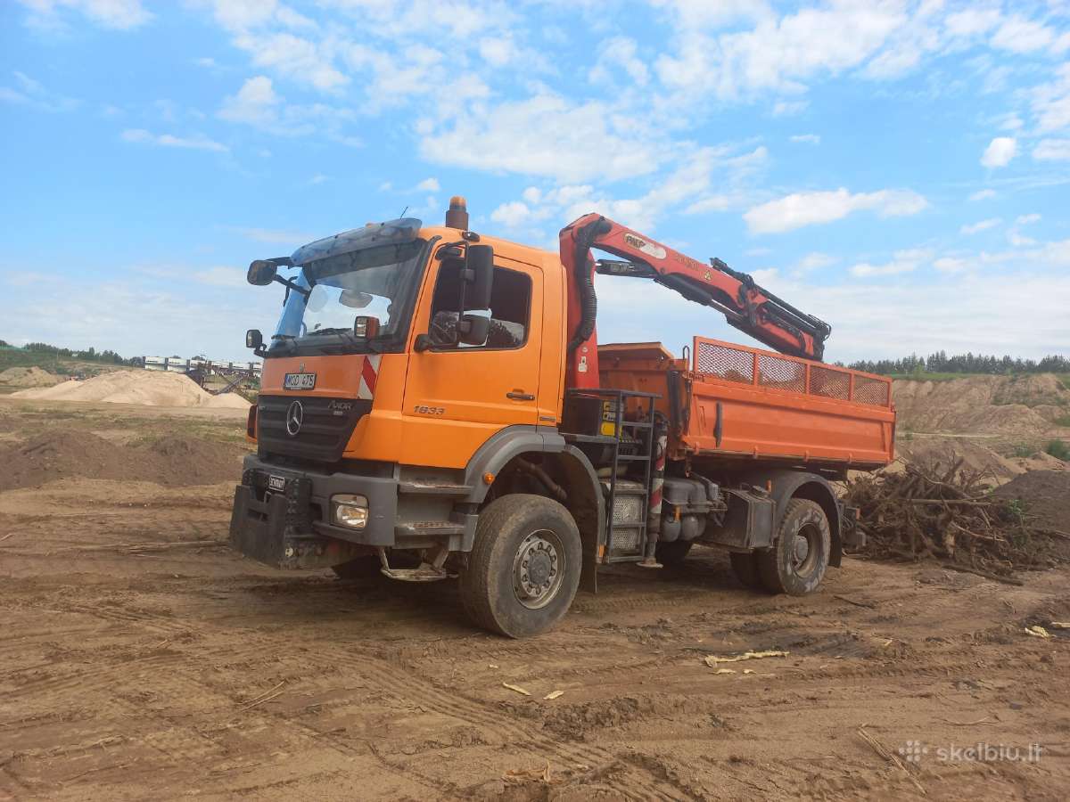Savivartis su Kaušu,euro 5 ,4x4 ilga strėle 10m - nuotraukos Nr. 4