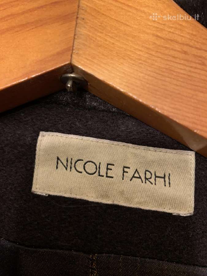 Nicole Farhi paltas - nuotraukos Nr. 2