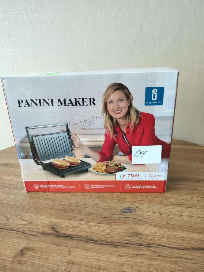 Aigostar panini keptuve
