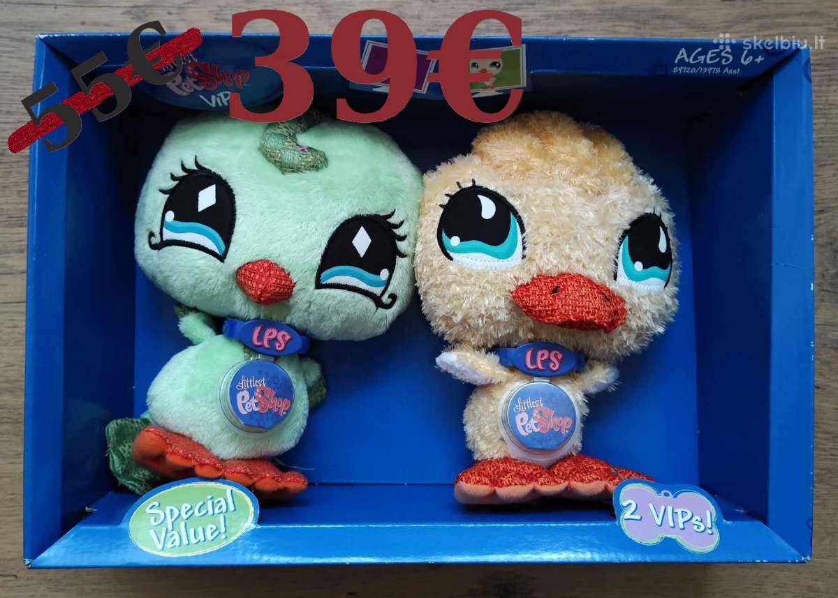 Littlest Pet Shop minkštų žaislų išpardavimas - nuotraukos Nr. 3