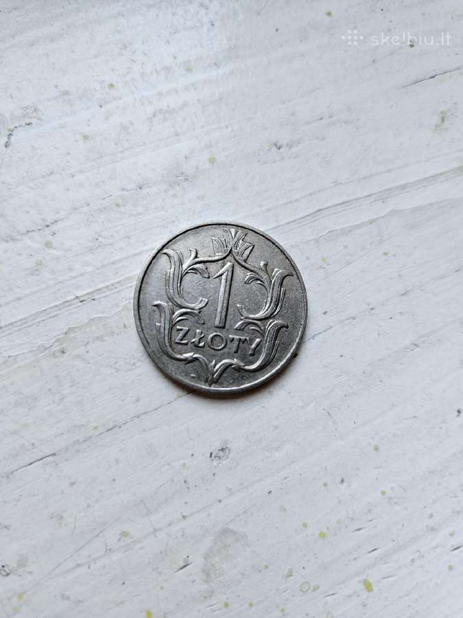 1 zlotas 1929m