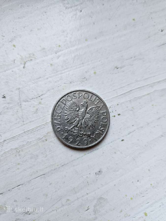 1 zlotas 1929m - nuotraukos Nr. 2