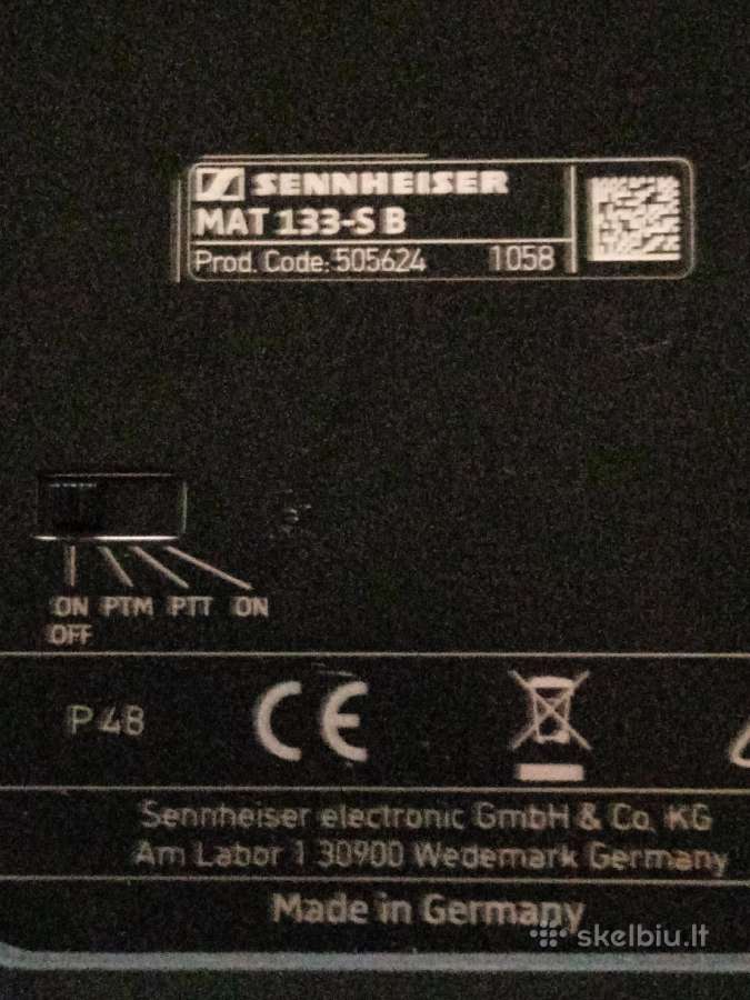 Sennheiser Mat 133-SB Table Space With LED Ring - nuotraukos Nr. 2