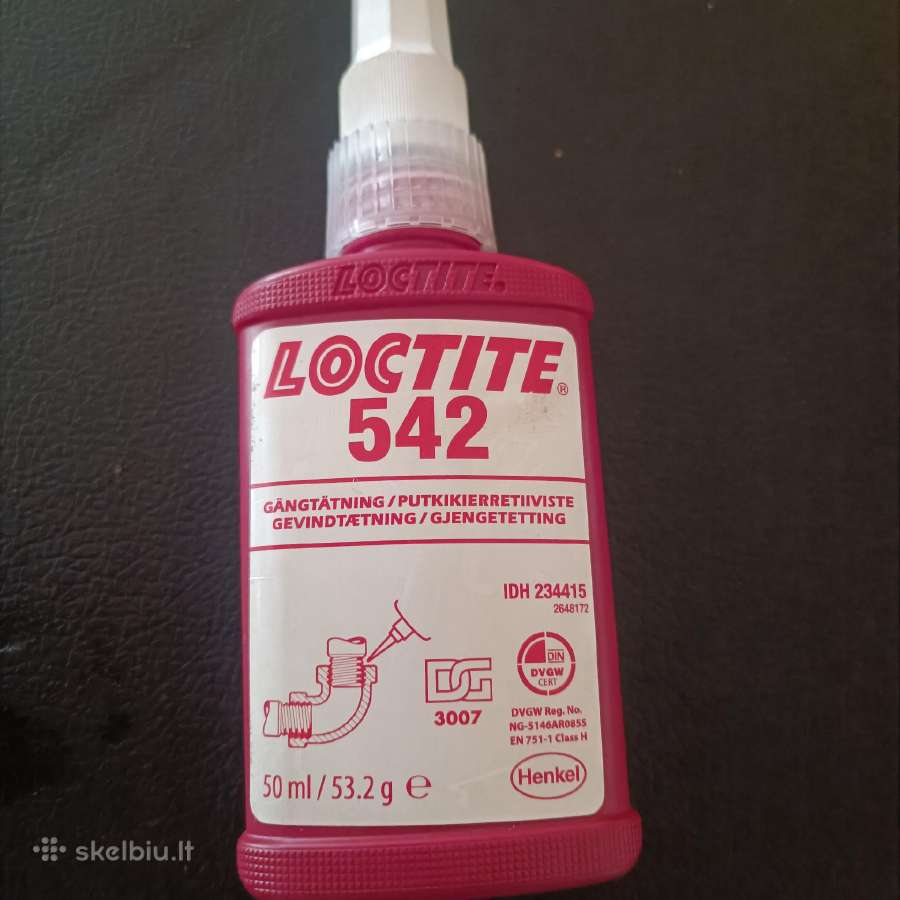 Parduodu Loctite 510 Loctite 542, Loctite 577 - nuotraukos Nr. 2