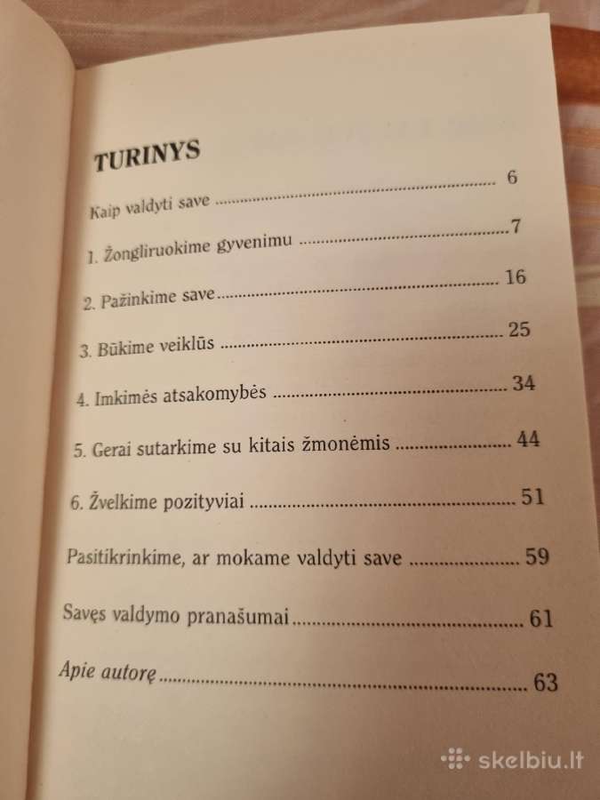 Kaip valdyti save - nuotraukos Nr. 3