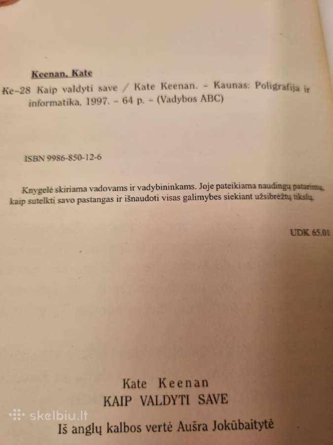 Kaip valdyti save - nuotraukos Nr. 4