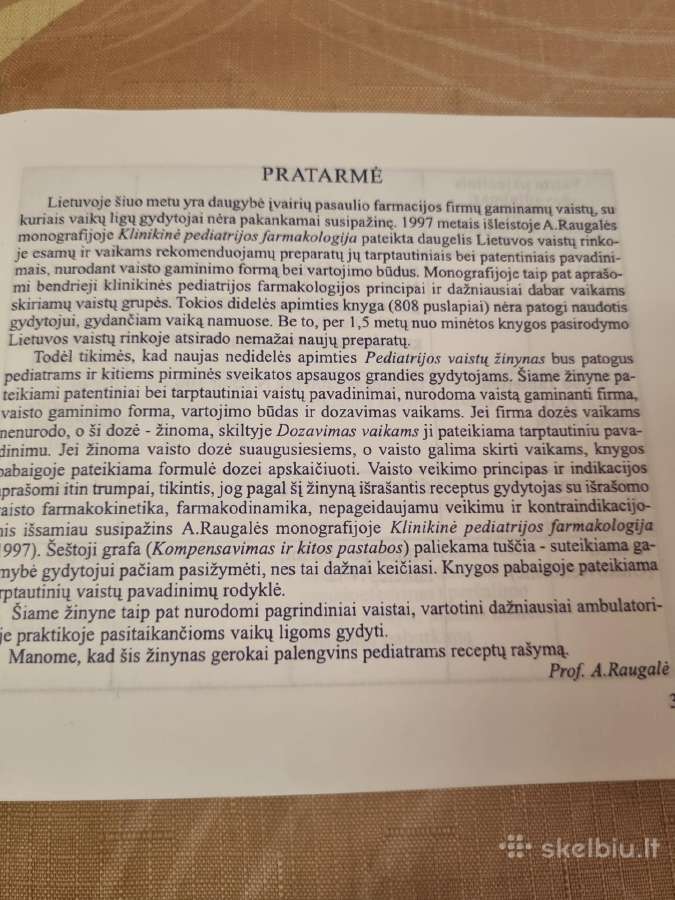 Pediatrijos vaistų žinynas - nuotraukos Nr. 3
